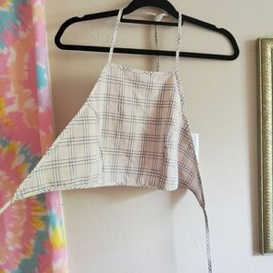 Halter crop top